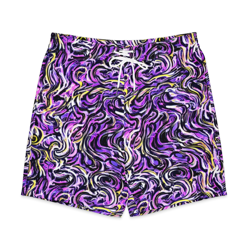 Electric Quicksilver on Men's Board Shorts — Front
