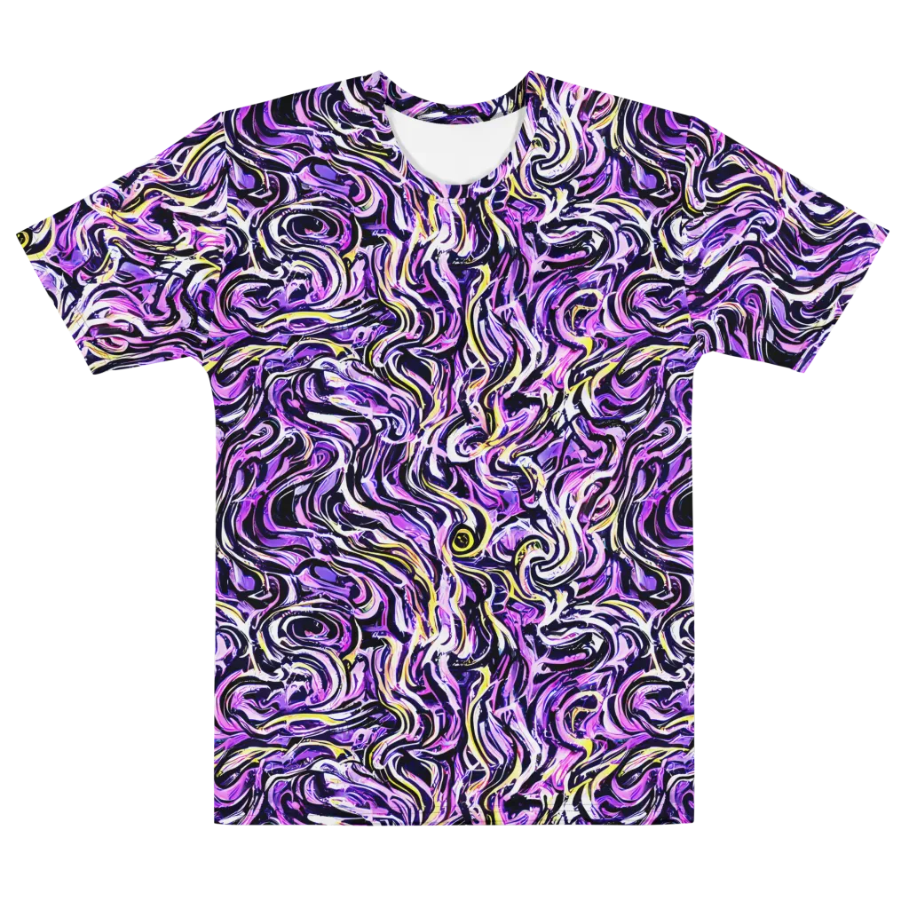 Electric Quicksilver on Men's Cotton Crew Neck T-Shirt — Front
