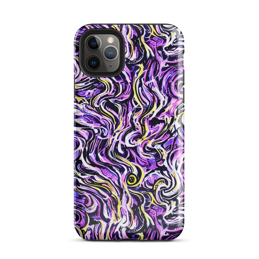 Electric Quicksilver on Tough Case for iPhone® — Front