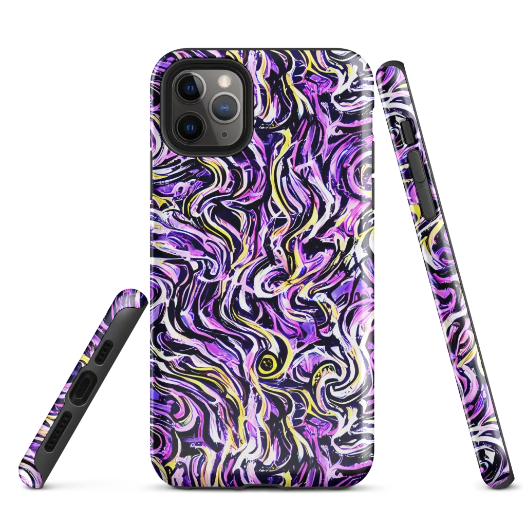 Electric Quicksilver on Tough Case for iPhone® — Front