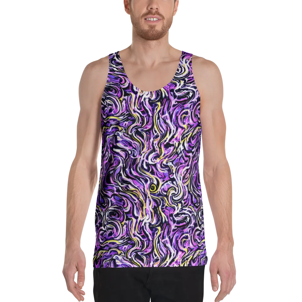 Electric Quicksilver on Men's Tank Top — Front