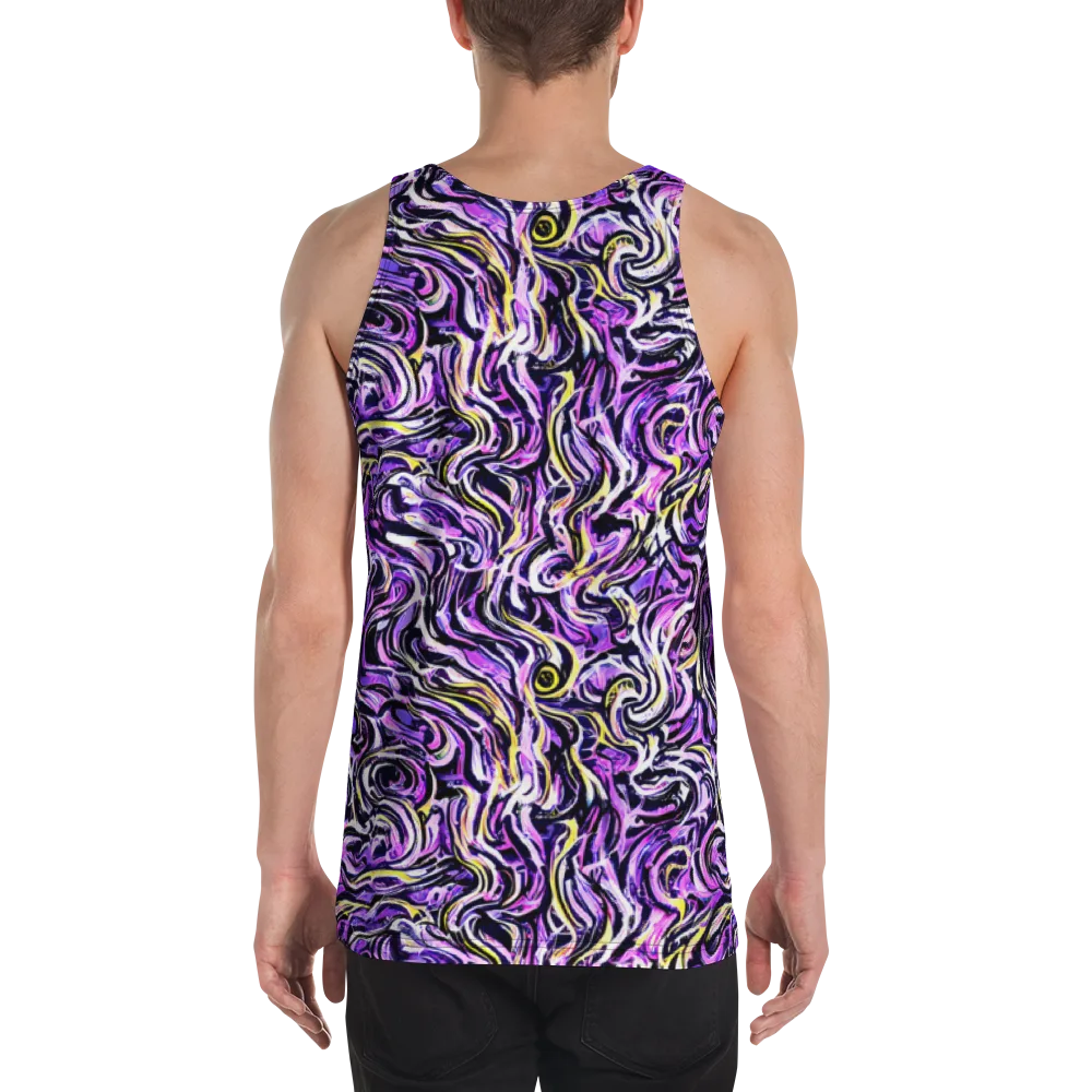 Electric Quicksilver on Men's Tank Top — Back