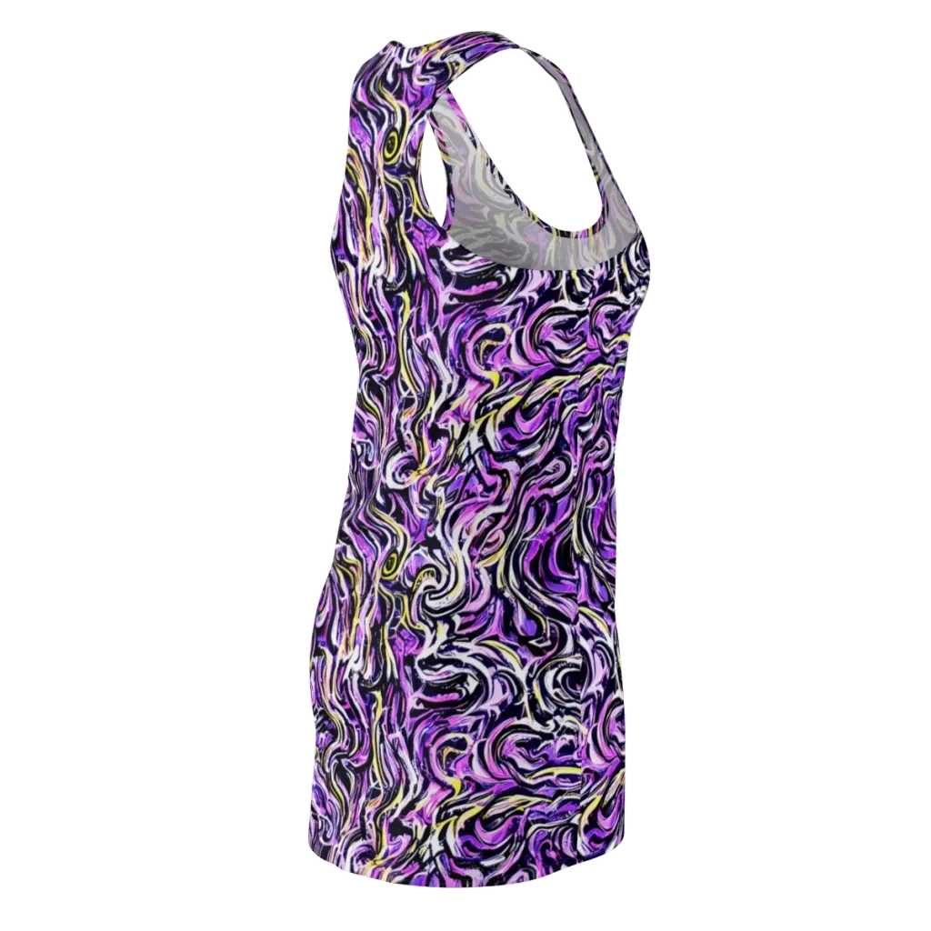 Electric Quicksilver on Racerback Dress — Back Side