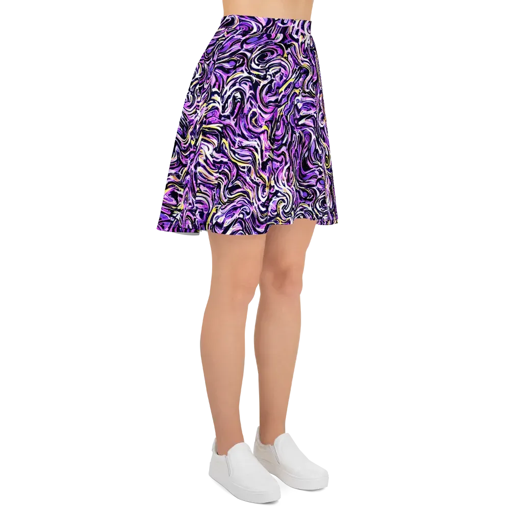 Electric Quicksilver on Skater Skirt — Right
