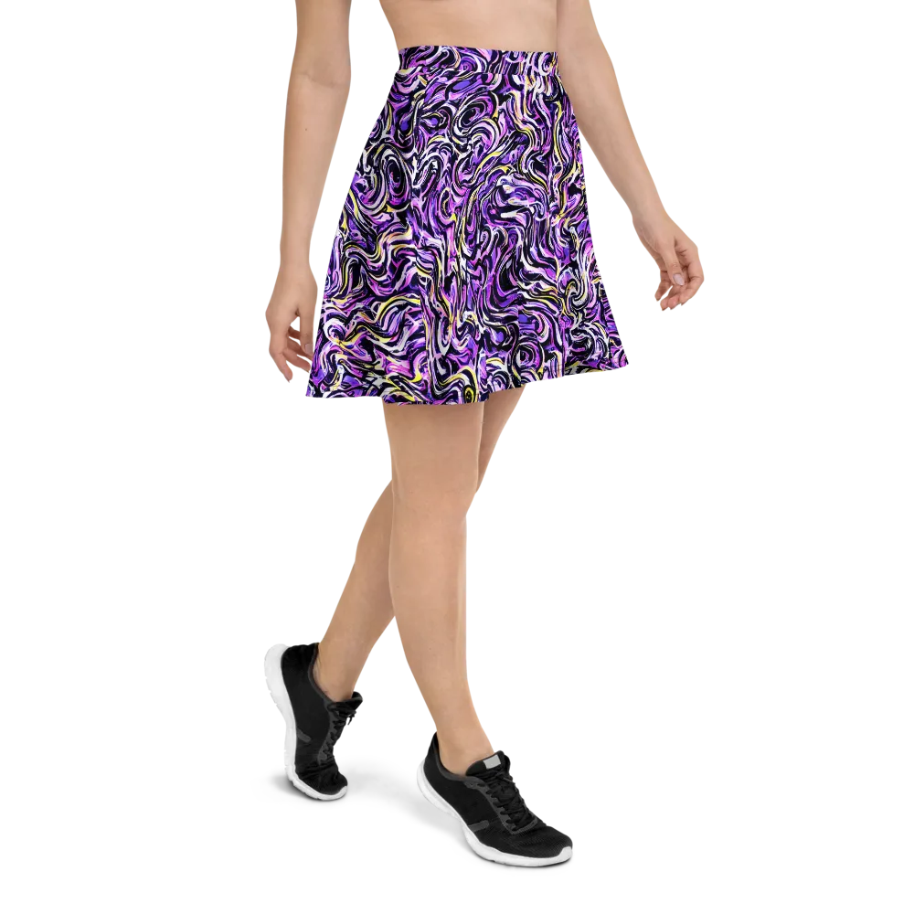 Electric Quicksilver on Skater Skirt — Right