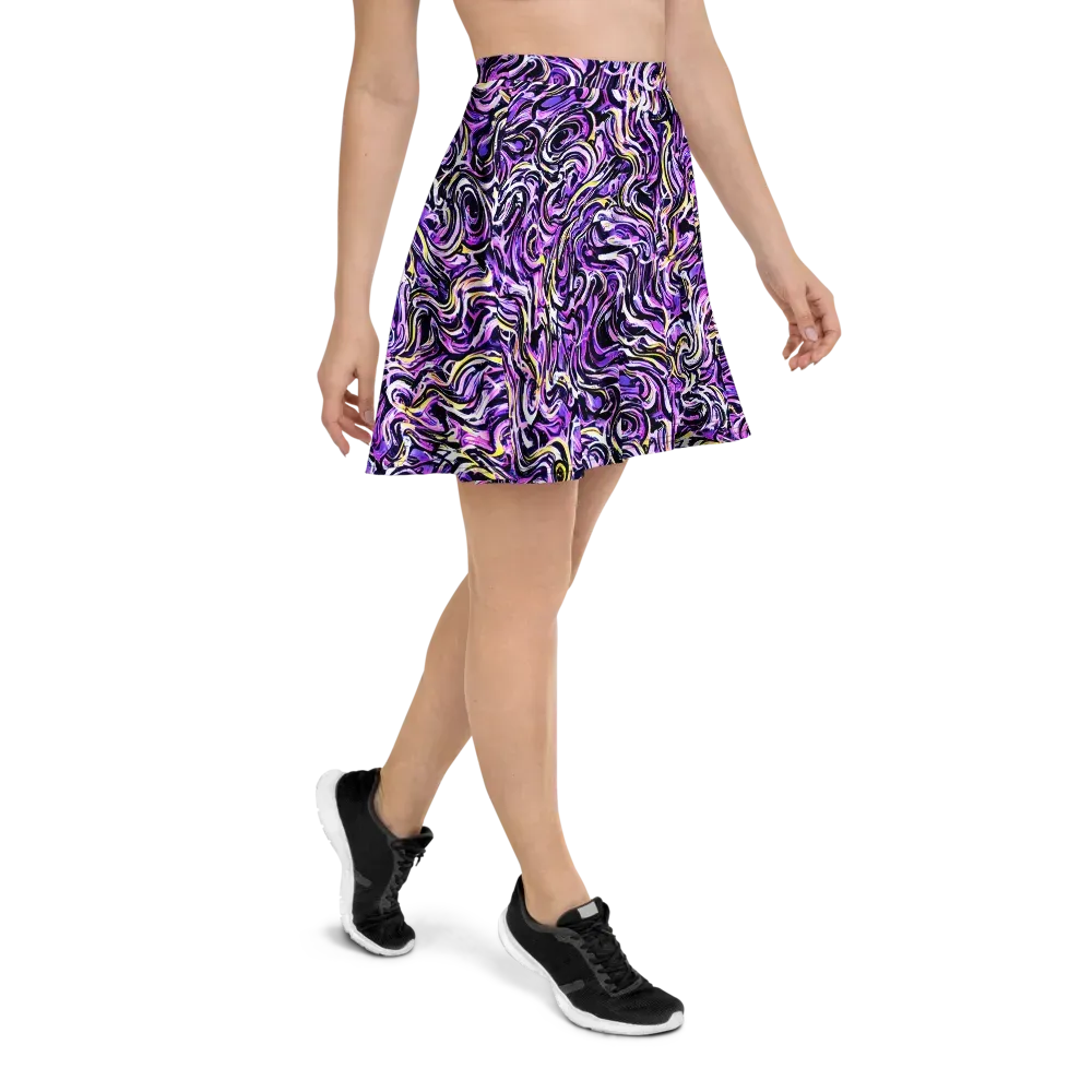 Electric Quicksilver on Skater Skirt — Right
