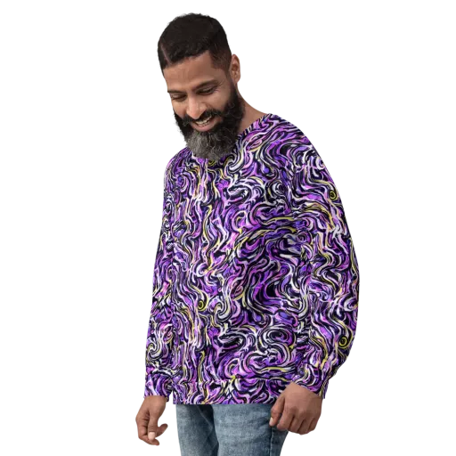 Electric Quicksilver on a Sweatshirt