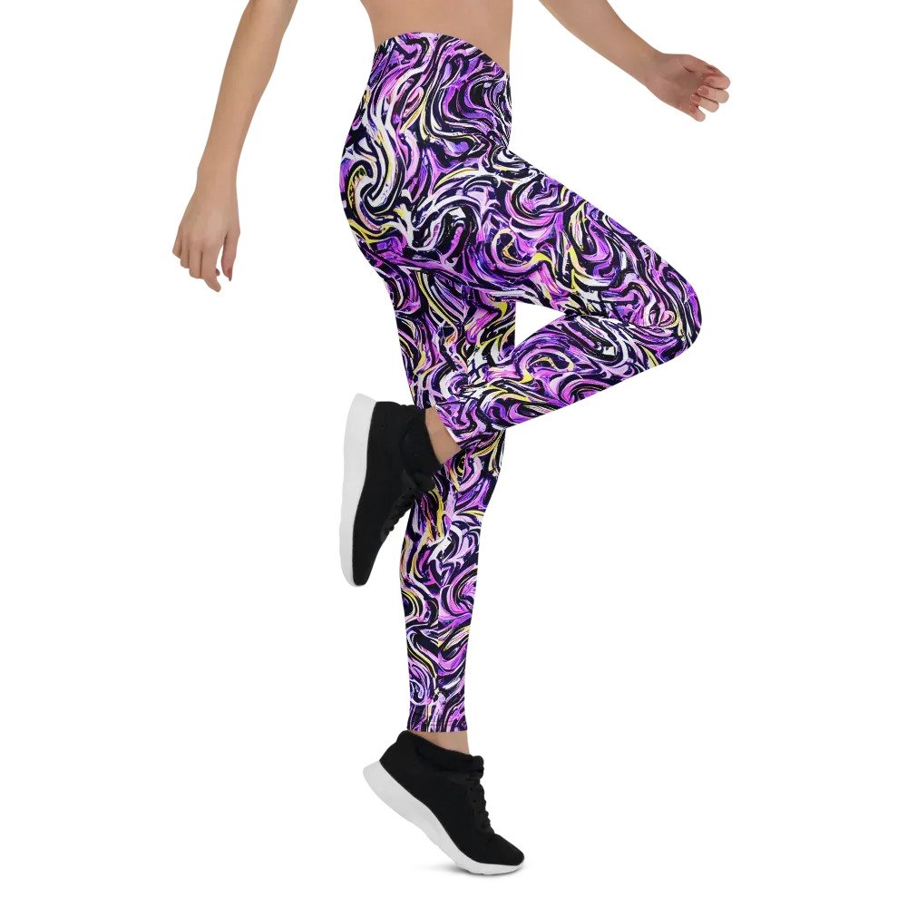 Electric Quicksilver on Leggings — Right