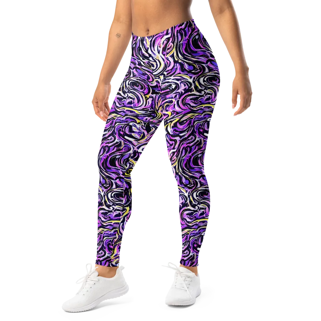 Electric Quicksilver on Leggings — Left Front