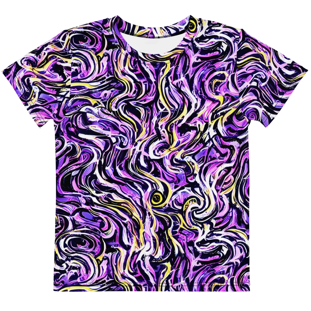Electric Quicksilver on Kids Crew Neck T-Shirt — Front