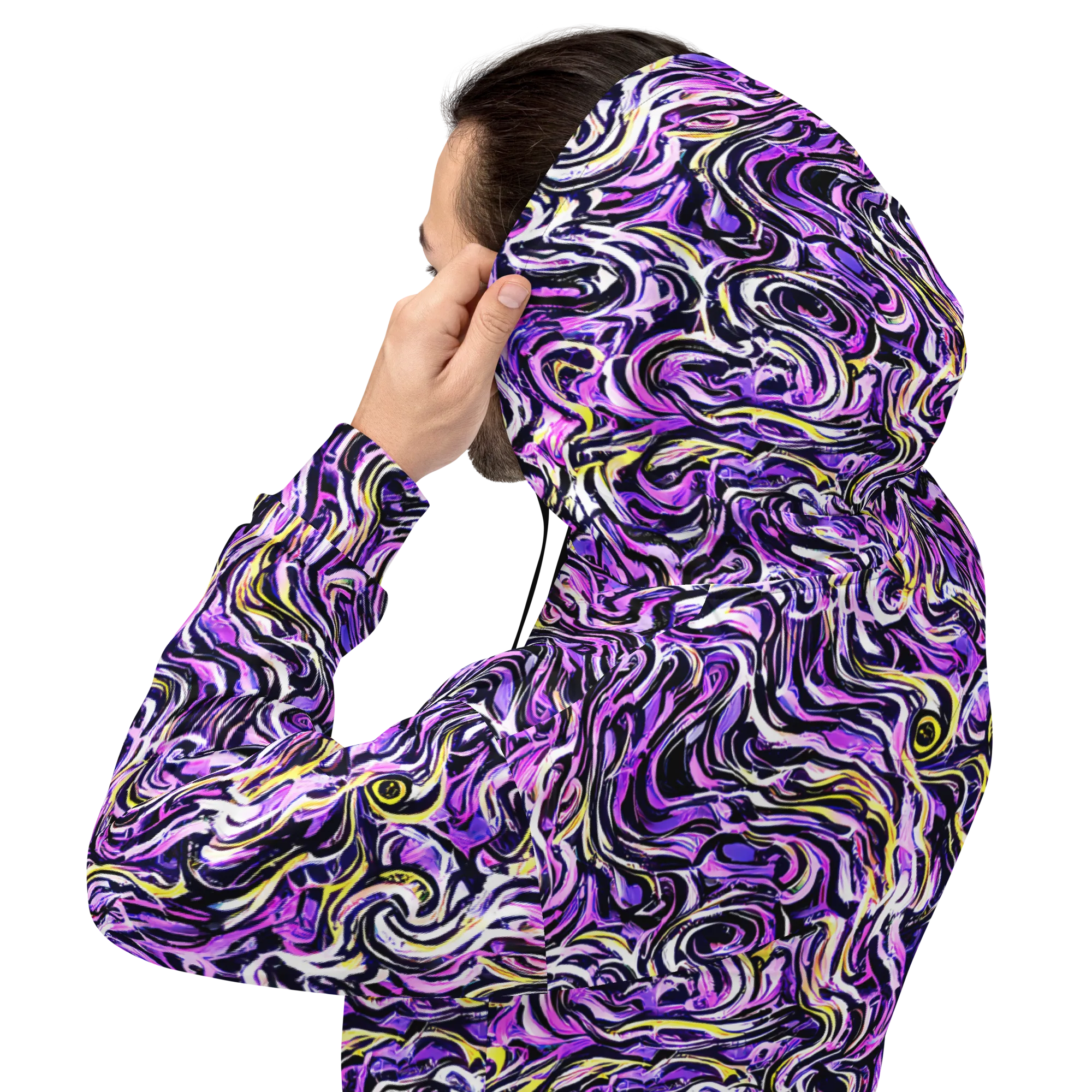 Electric Quicksilver on Hoodie — Back