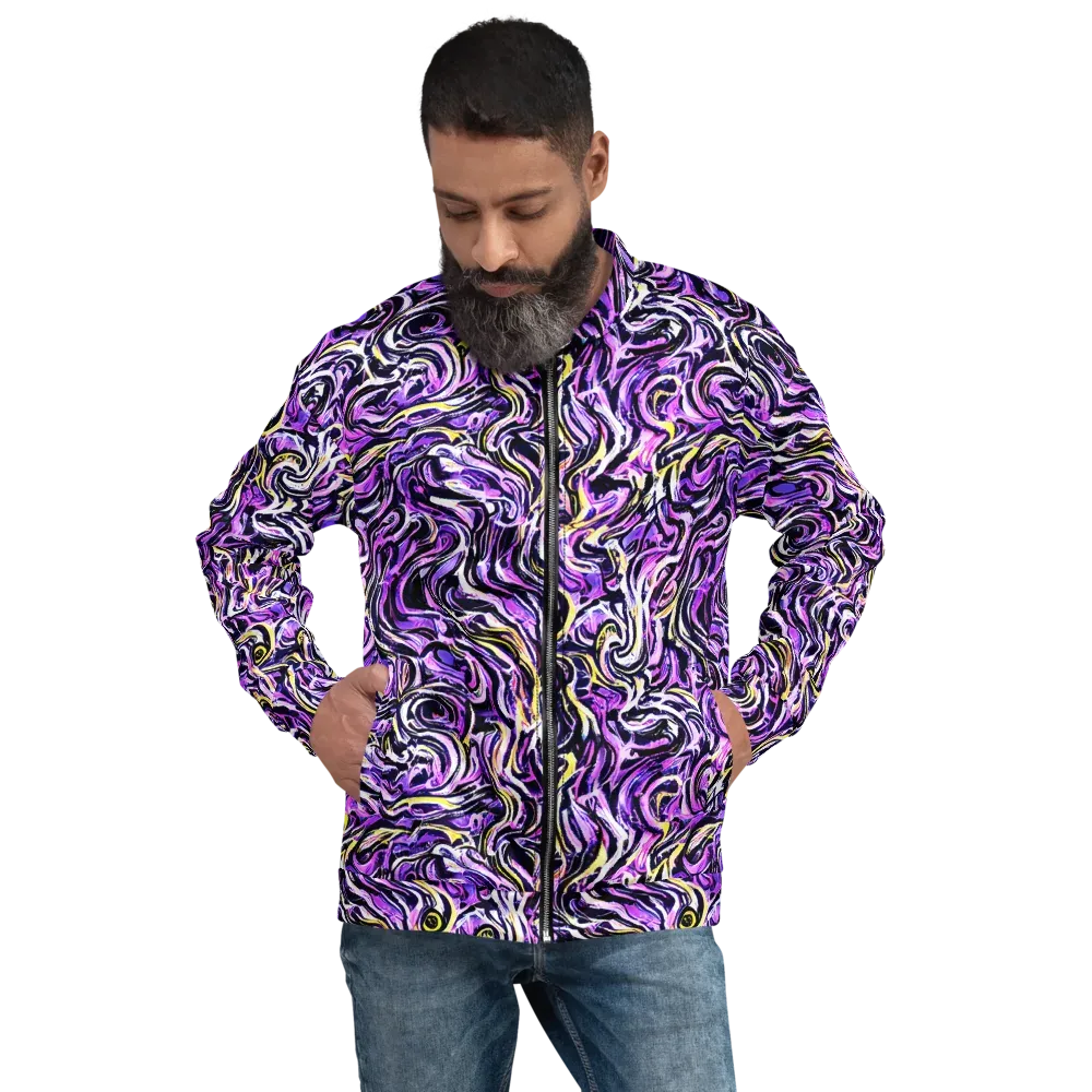 Electric Quicksilver on Bomber Jacket — Front