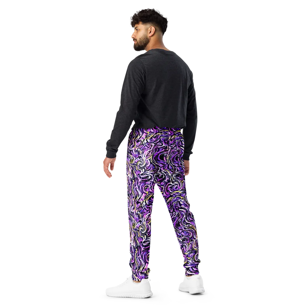 Electric Quicksilver on Men's Joggers — Back