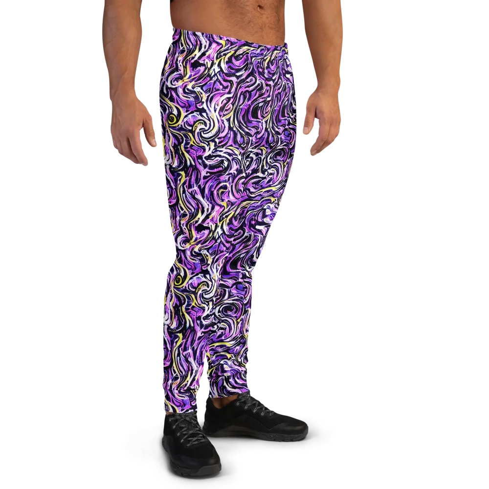 Electric Quicksilver on Men's Joggers — Right