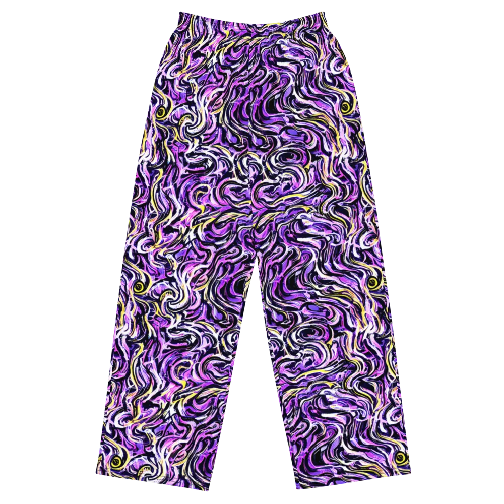 Electric Quicksilver on Wide-Leg Pants — Front