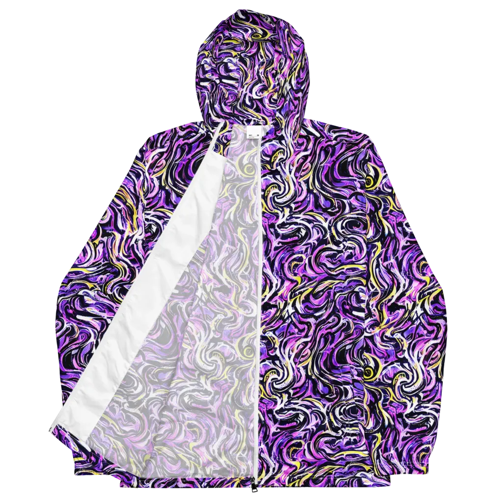 Electric Quicksilver on Men's Windbreaker — Front
