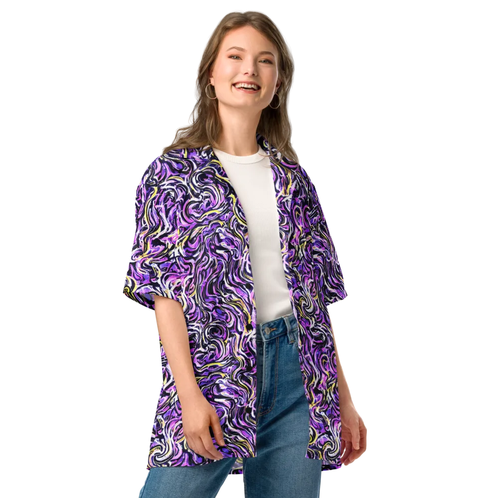 Electric Quicksilver on Button Shirt — Front