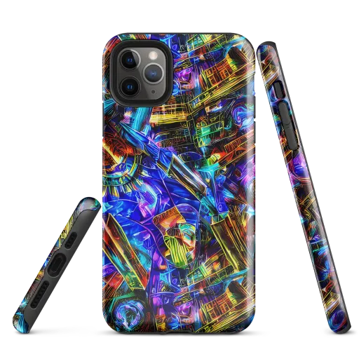 Cyber Flux on a Tough Case for iPhone®