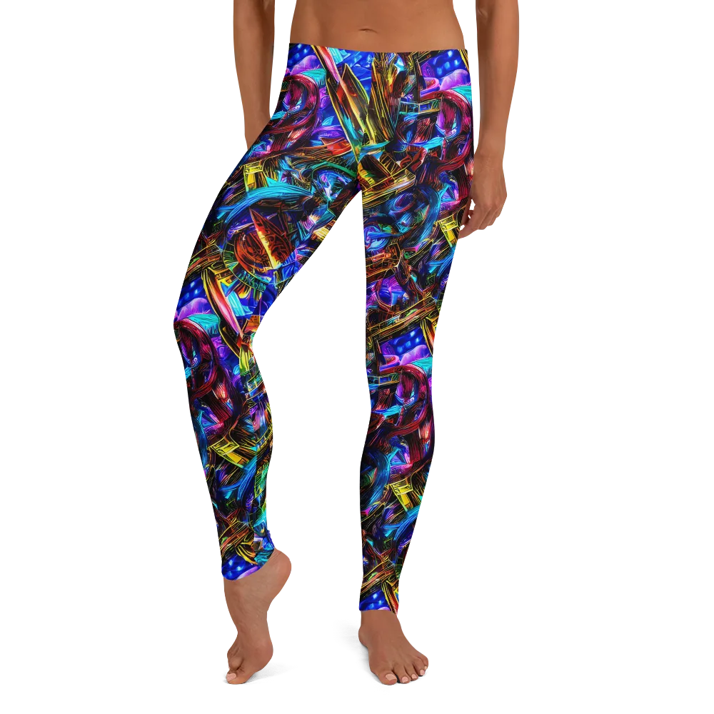 Cyber Flux on Leggings — Front