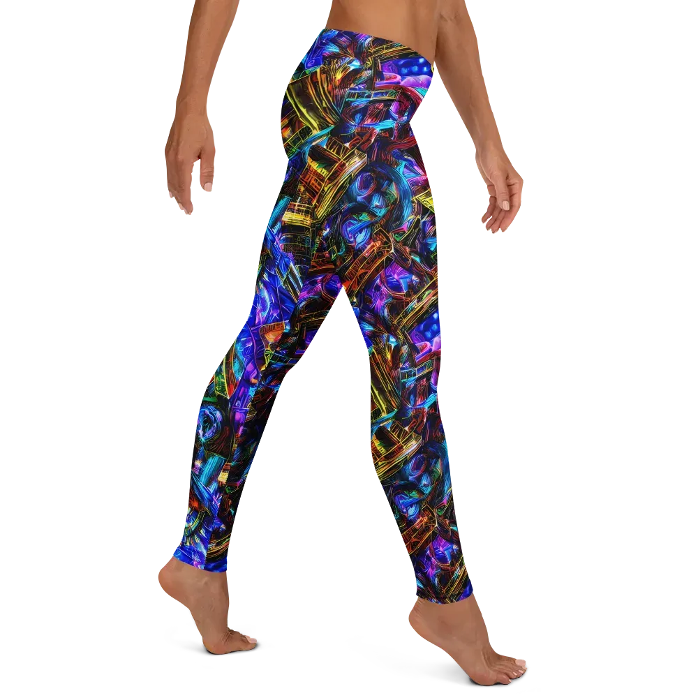 Cyber Flux on Leggings — Right