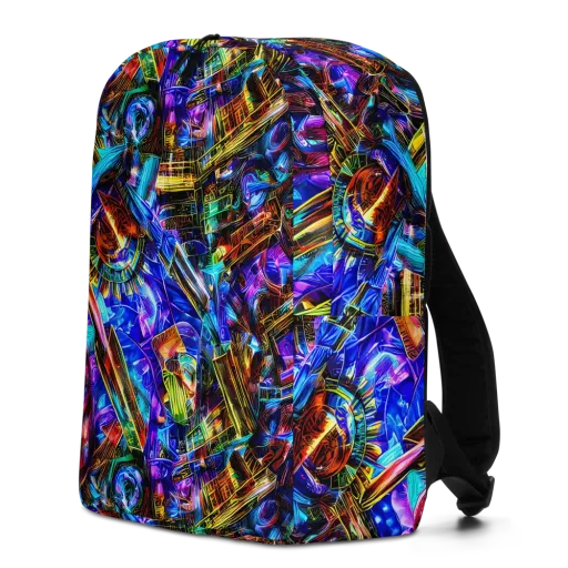Cyber Flux on a Minimalist Backpack