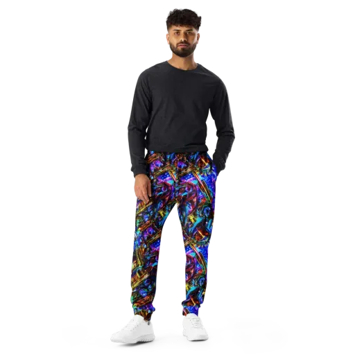 Cyber Flux on a Men's Joggers