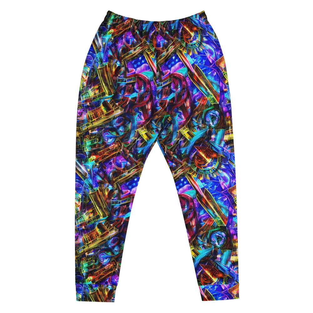Cyber Flux on Men's Joggers — Front
