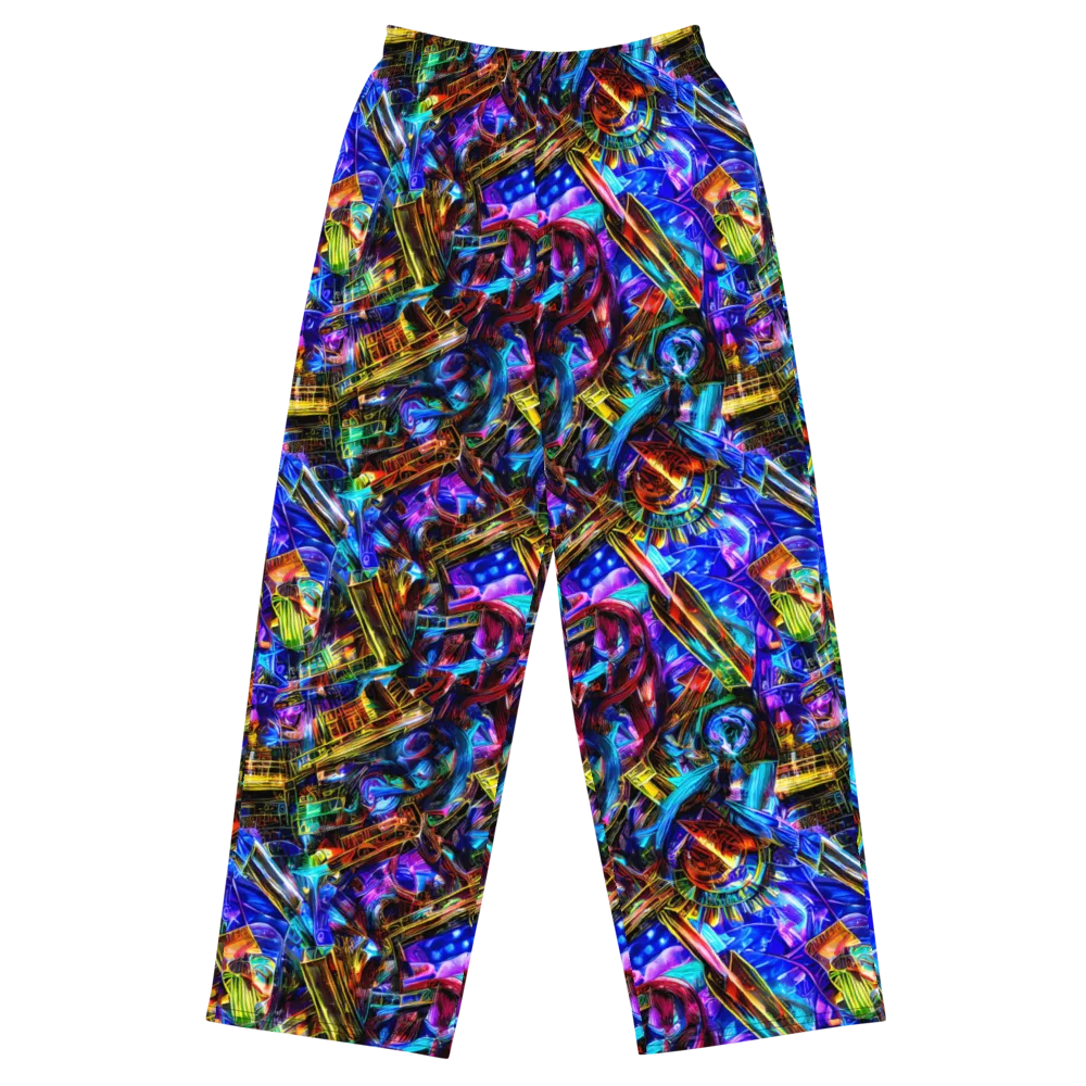 Cyber Flux on Wide-Leg Pants — Front