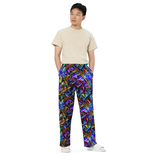Cyber Flux on a Wide-Leg Pants