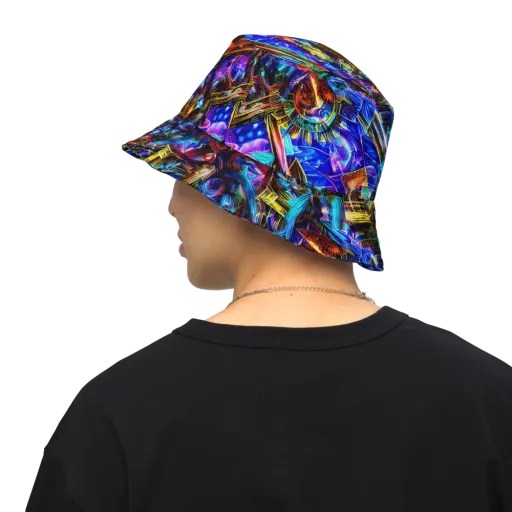 Cyber Flux on a Reversible Bucket Hat