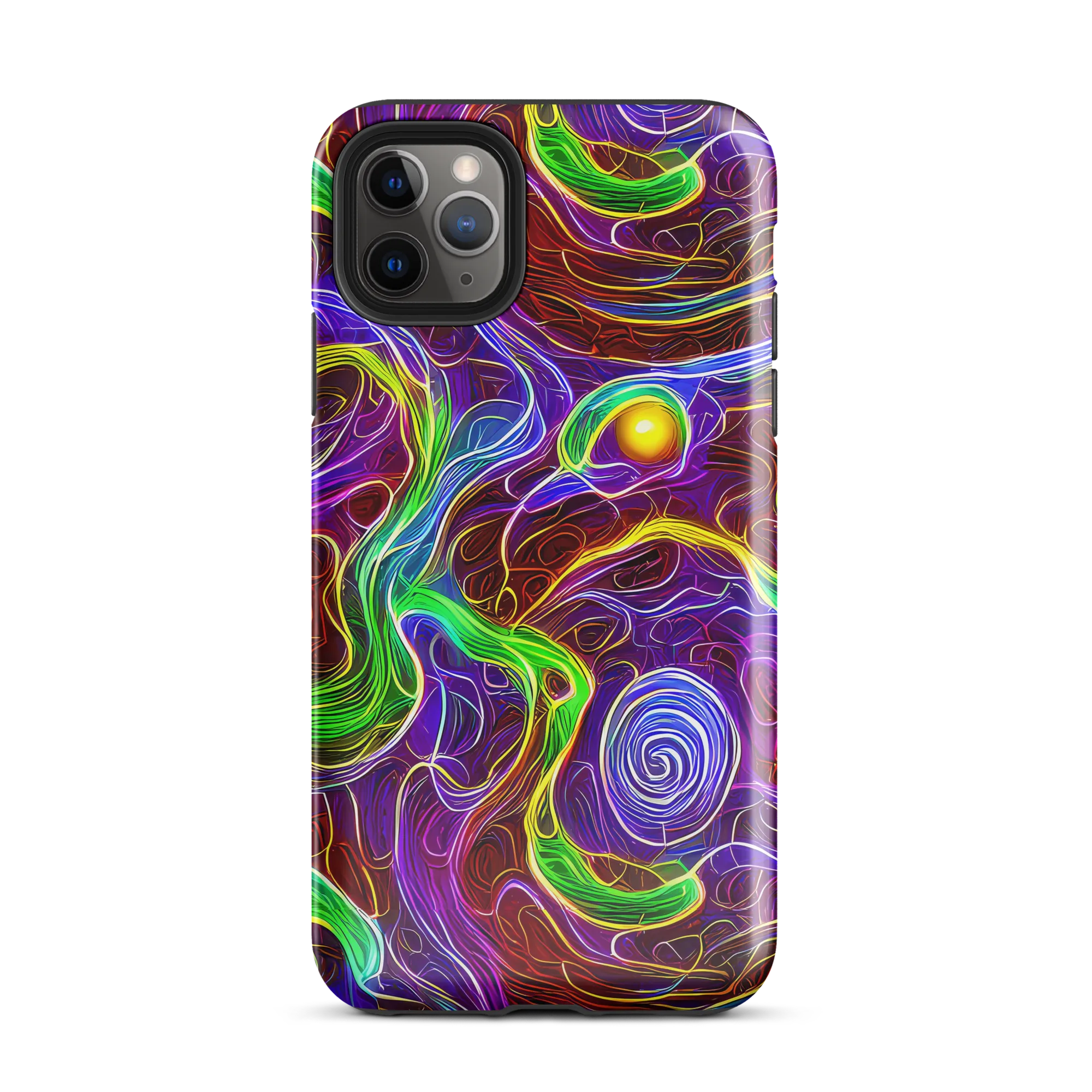 Purple Paradox on Tough Case for iPhone® — Front