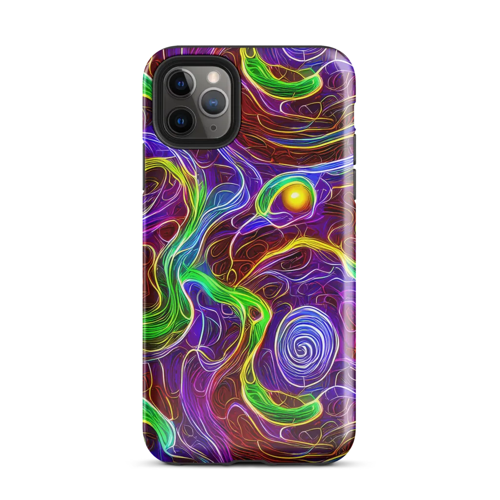 Purple Paradox on Tough Case for iPhone® — Front