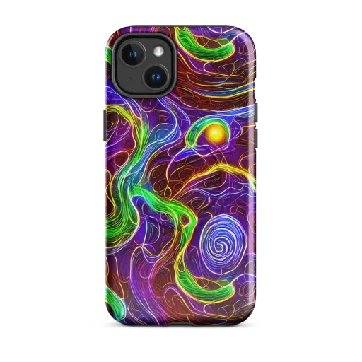 Purple Paradox on a MagSafe Tough Case for iPhone®