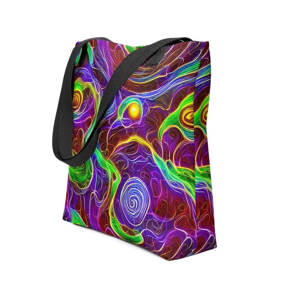 Purple Paradox on Tote Bag — Front