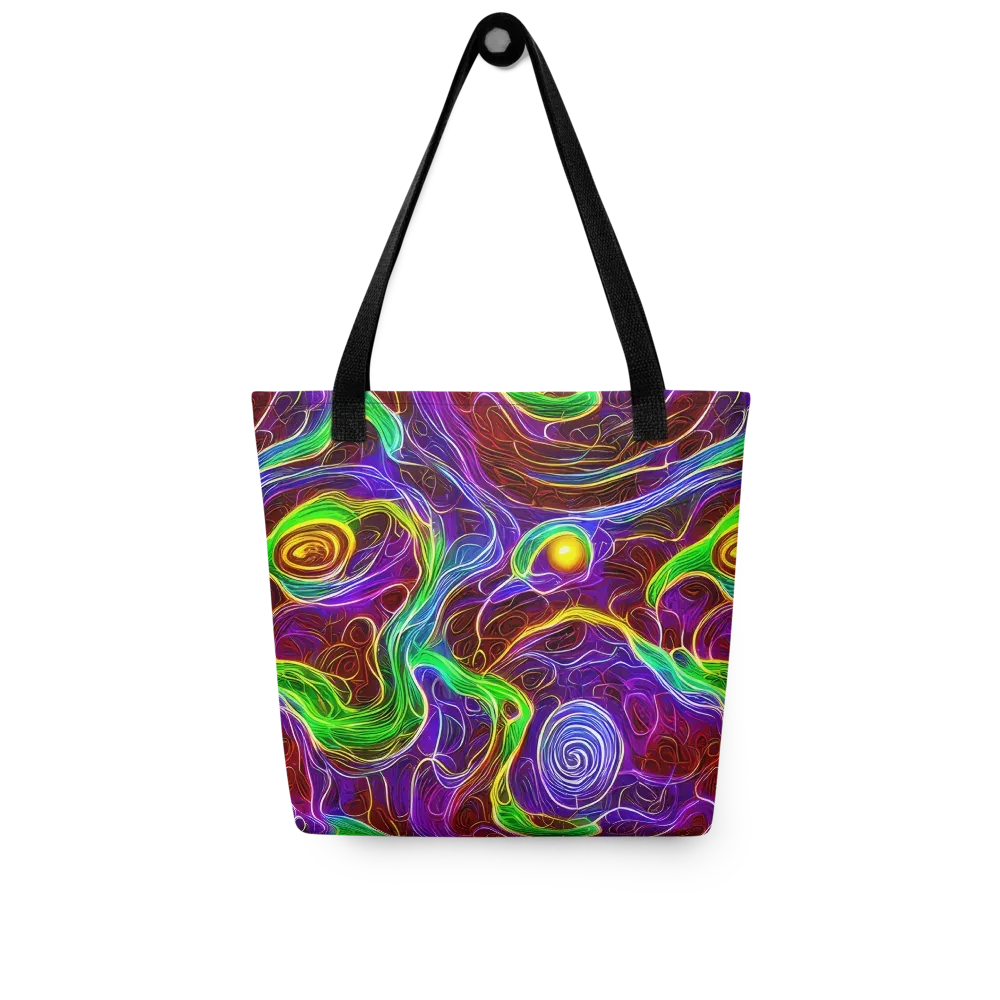 Purple Paradox on Tote Bag — Front