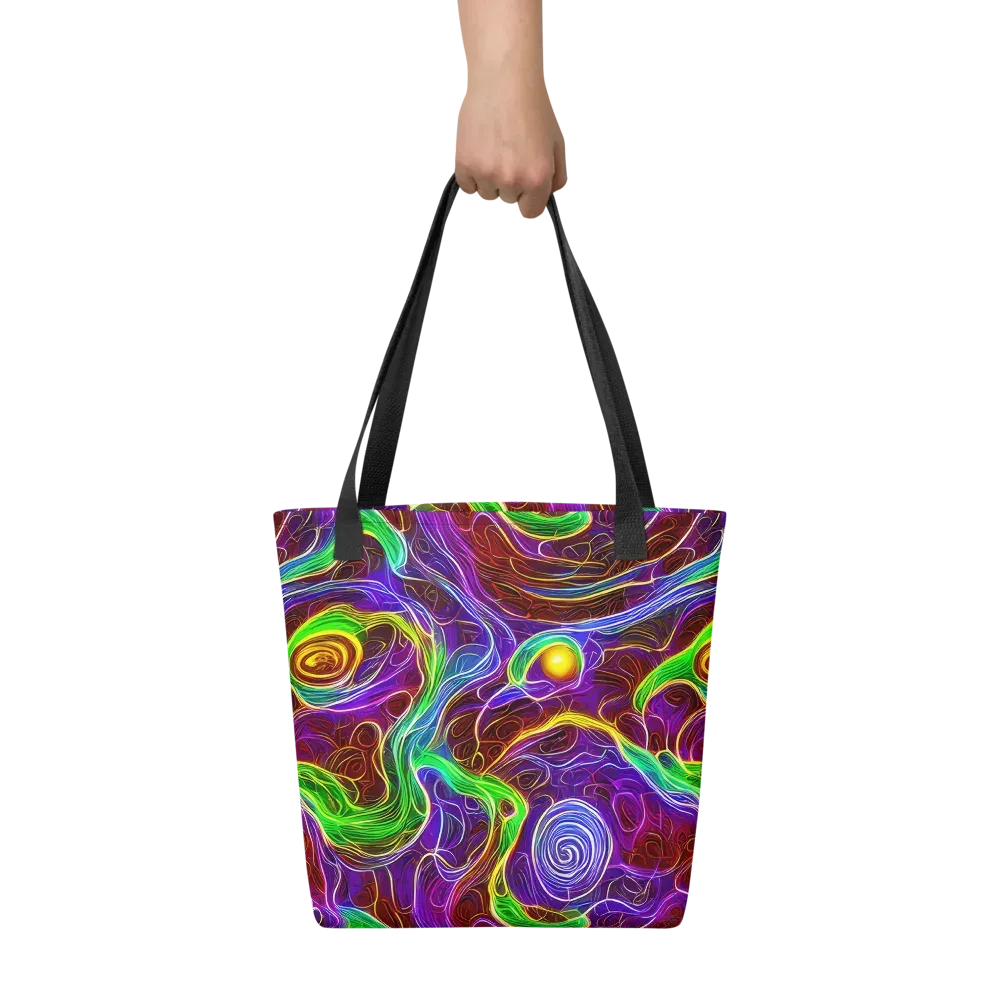 Purple Paradox on Tote Bag — Front