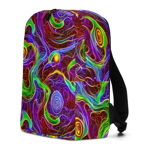 Purple Paradox on a Minimalist Backpack
