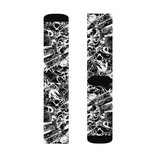 Obsidian Sketch on a Socks
