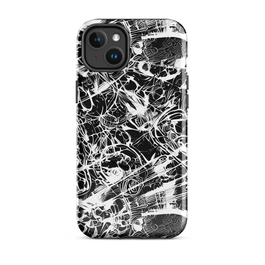 Obsidian Sketch on MagSafe Tough Case for iPhone® — Front