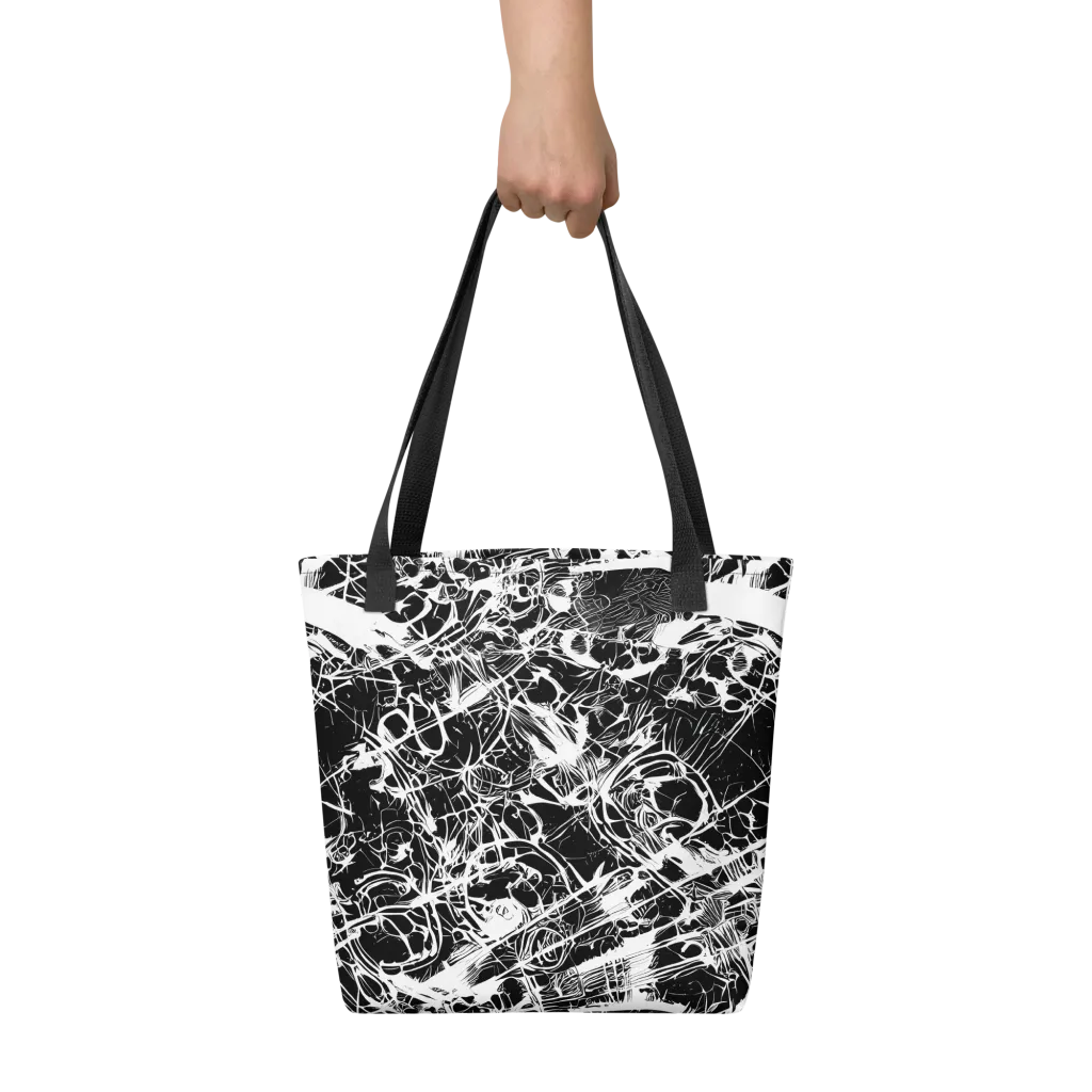 Obsidian Sketch on Tote Bag — Front