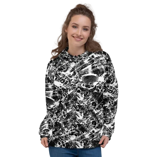 Obsidian Sketch on a Hoodie