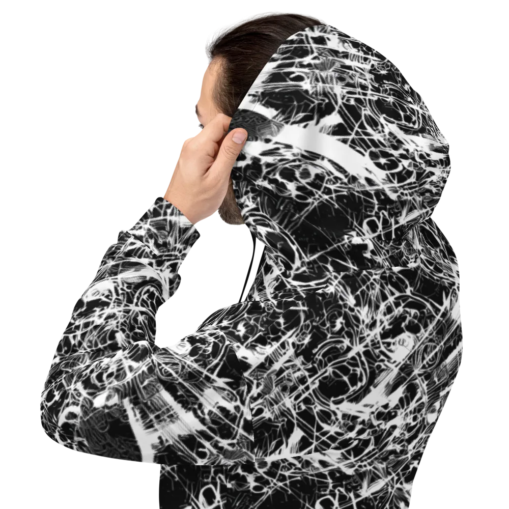Obsidian Sketch on Hoodie — Back