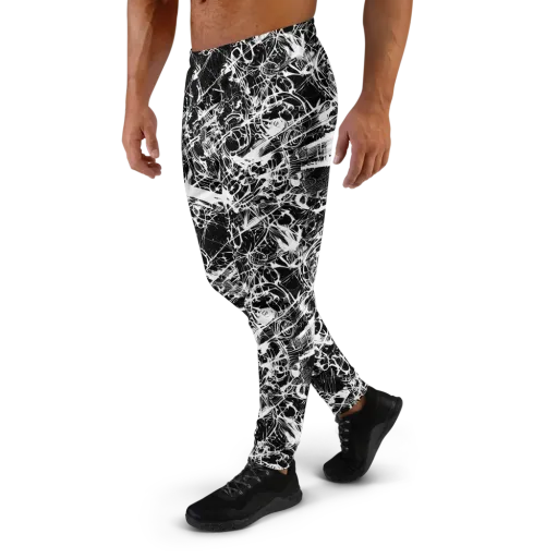 Obsidian Sketch on a Men's Joggers