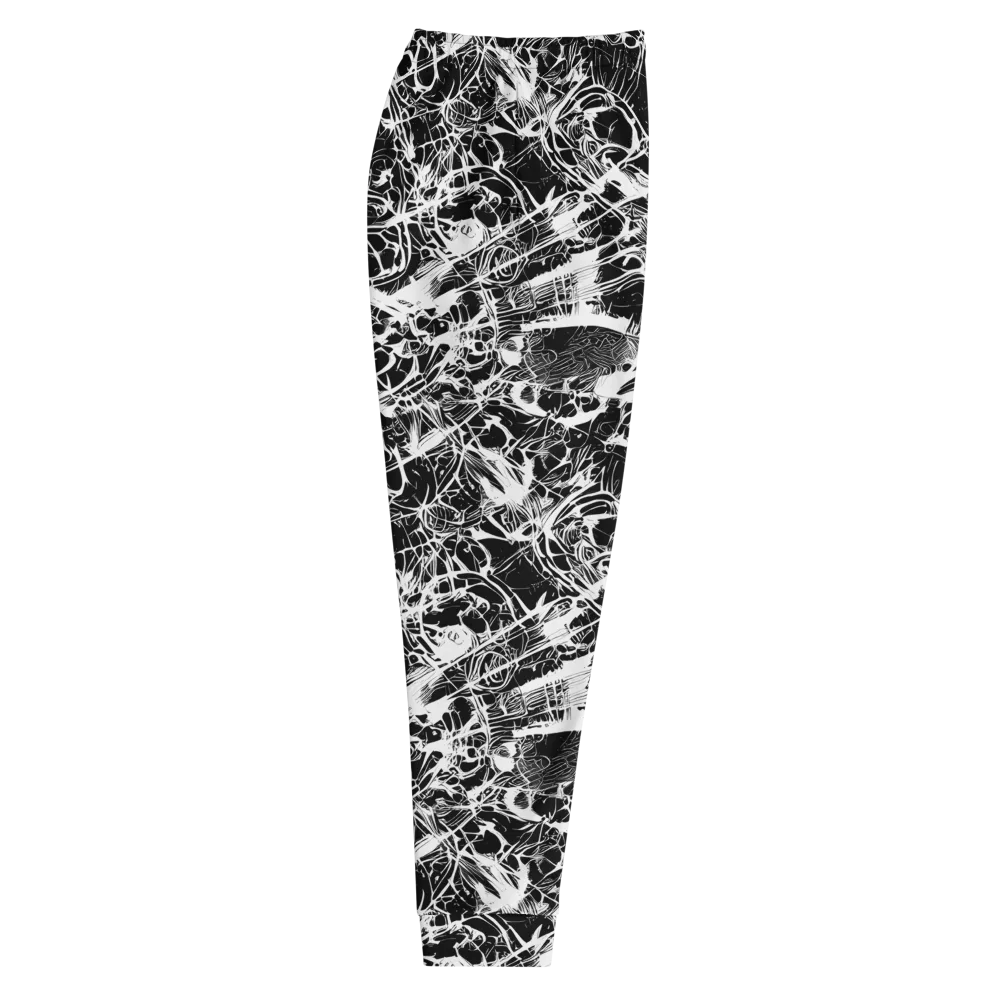 Obsidian Sketch on Men's Joggers — Right