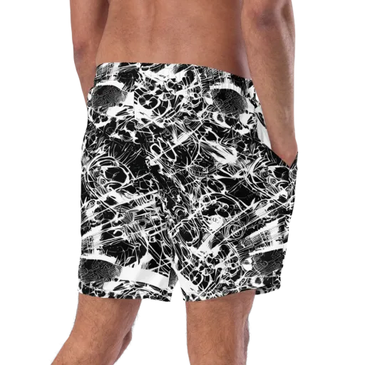 Obsidian Sketch on a Swim Trunks