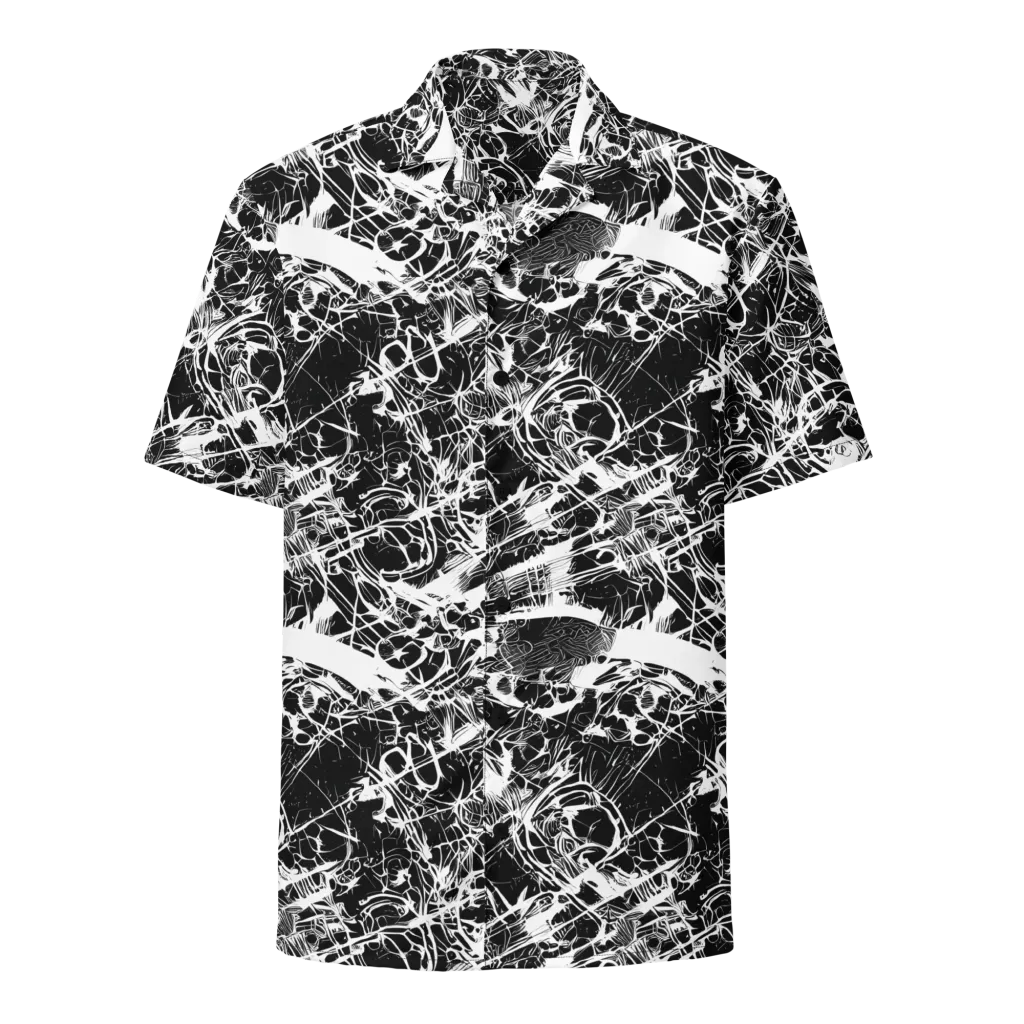 Obsidian Sketch on Button Shirt — Front