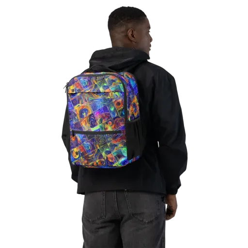 Vivid Vertigo on a Utility Backpack