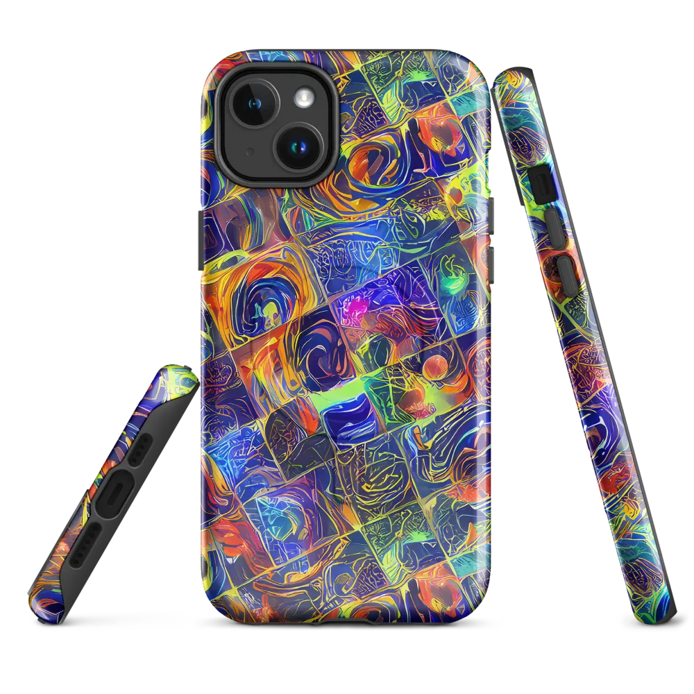 Vivid Vertigo on MagSafe Tough Case for iPhone® — Front