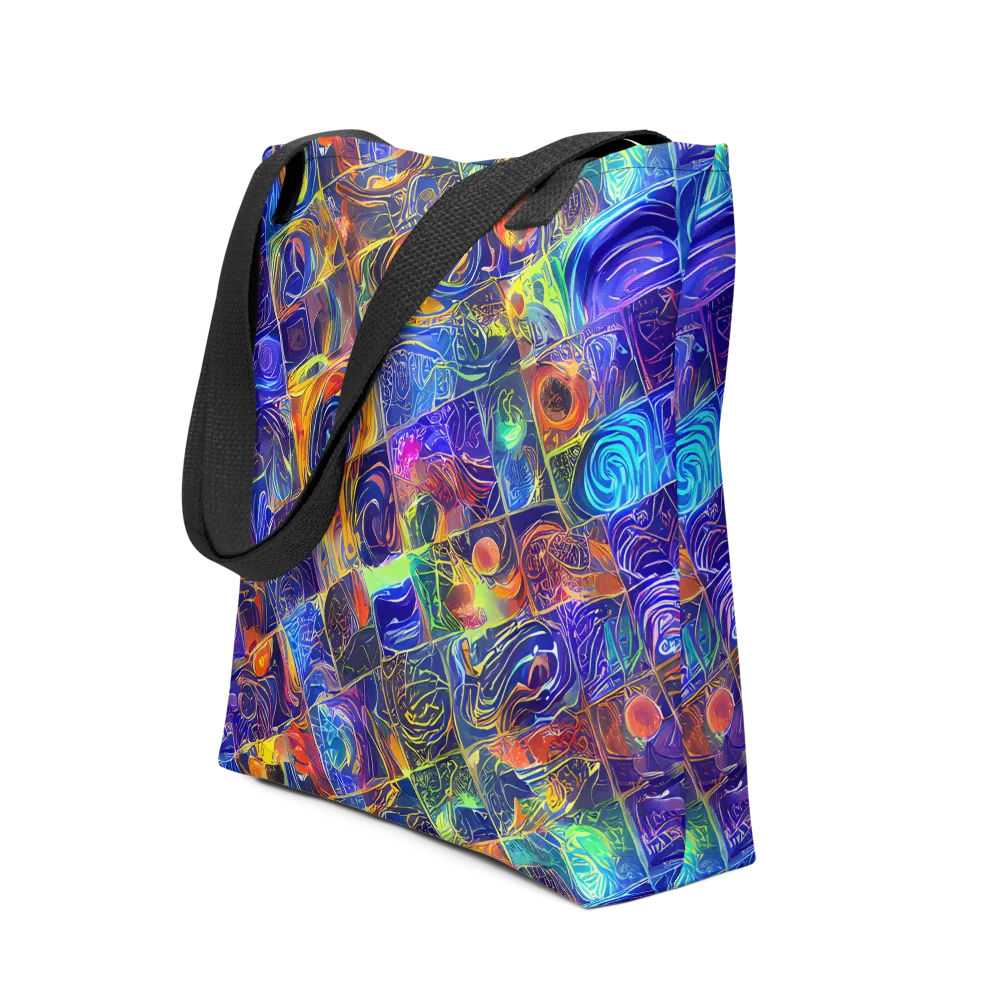 Vivid Vertigo on Tote Bag — Front