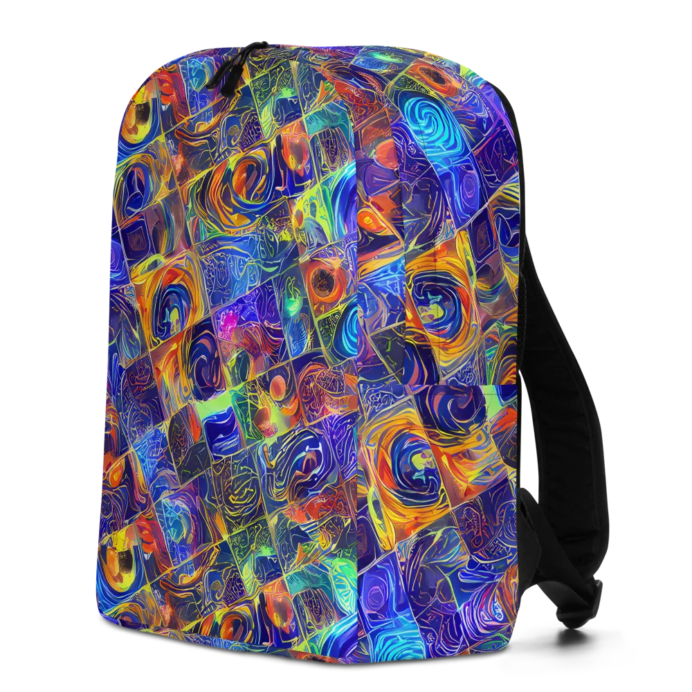 Vivid Vertigo on Minimalist Backpack — Left